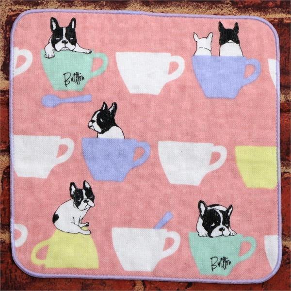 ガーゼタオル マグブルトン ピンク 犬雑貨 犬グッズ フレンチブルドッグ フレブル Ks 312 57 Pk 犬雑貨専門店 銀屋 通販 Yahoo ショッピング