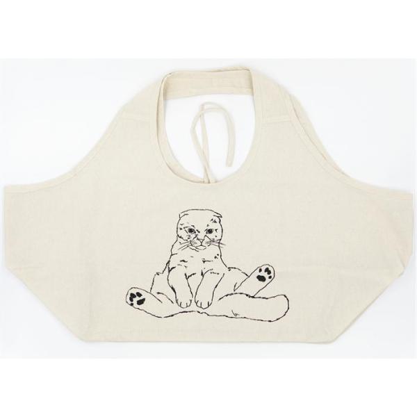 お買い物のエコバッグにぴったり！あらかじめ買い物かごにセットしたら、お買い物しながら詰められ、お会計が終わったら、買い物かごから外して帰るだけ♪大容量の便利なバッグです。ナチュラルカラーのコットン素材が地球にやさしいエコバッグです。ねこちゃ...