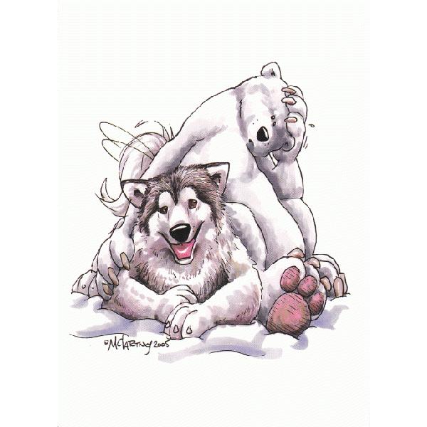 グリーティングカード アラスカンマラミュート 輸入雑貨 犬雑貨 犬グッズ Mc3 犬雑貨専門店 銀屋 通販 Yahoo ショッピング