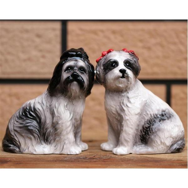 ソルト ペッパー シーズー 輸入雑貨 犬雑貨 犬グッズ Paci 犬雑貨専門店 銀屋 通販 Yahoo ショッピング