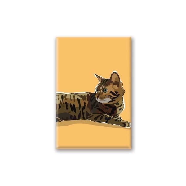 とってもカラフル♪とっても可愛いマグネット♪冷蔵庫やデスク周りにあると心が和みます。メモを止めるのに使っても、いくつも張ってインテリアとしても!!Size　　5.2×7.7cm屋内用