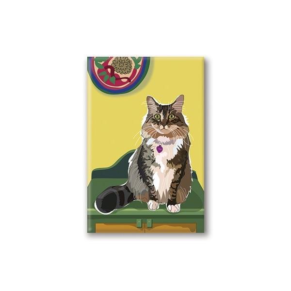 とってもカラフル♪とっても可愛いマグネット♪冷蔵庫やデスク周りにあると心が和みます。メモを止めるのに使っても、いくつも張ってインテリアとしても!!Size　　5.2×7.7cm屋内用