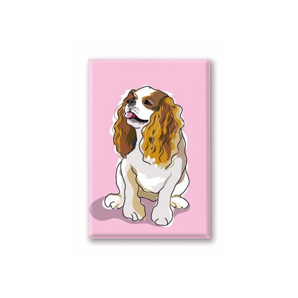 在庫限り マグネットシリーズ キャバリア・シッティング 輸入雑貨 犬  