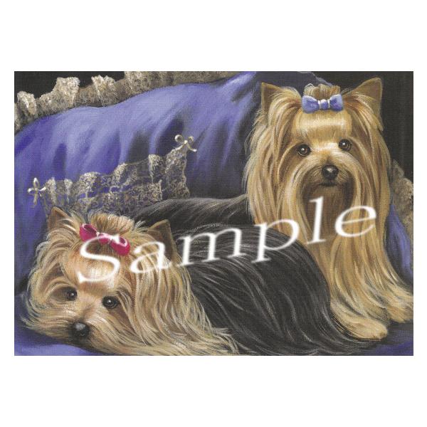 グリーティングカード ヨークシャー テリア ヨーキー 輸入雑貨 犬雑貨 犬グッズ Suzanne G69 犬雑貨専門店 銀屋 通販 Yahoo ショッピング