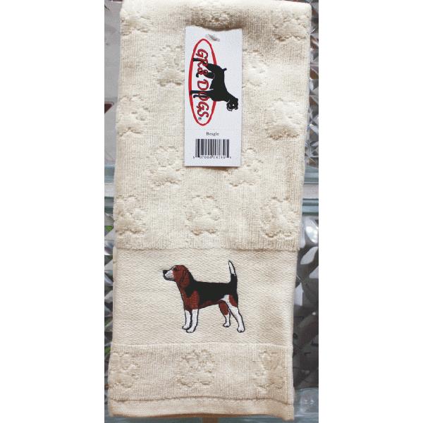 ビーグル刺繍タオル 犬雑貨 犬グッズ 輸入雑貨 Tpwel25 犬雑貨専門店 銀屋 通販 Yahoo ショッピング