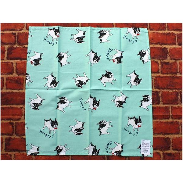 ブルトンいっぱいのランチクロス!!大きなサイズなので、使い勝手抜群です。フレブル好きの方へのプレゼントにもおすすめです♪Size：約53×53cm※生地の性質上、織キズやスラブがある場合がございます素材：綿　注意事項 ※モニターにより、色の...