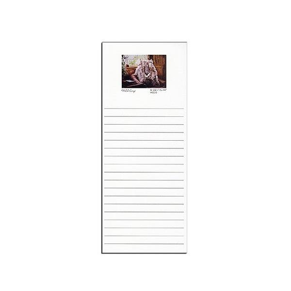 繊細なタッチでリアルに描かれているウエスティのイラストが美しいノートパッドです。　裏面にはマグネットが付いているので冷蔵庫やスチールデスクやラックなどにつけておけます。罫線も入っていて書きやすく　日常のメモとしても一便箋がわりにも!!　Si...