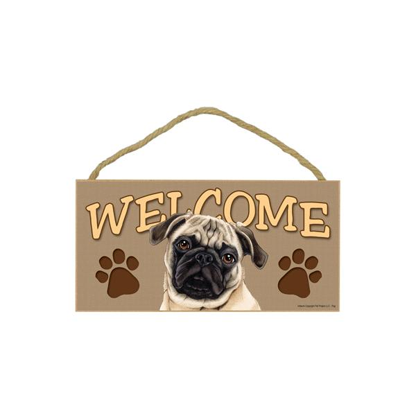 パグちゃん welcomeボード パグちゃん welcomeボード パグちゃん welcomeボード