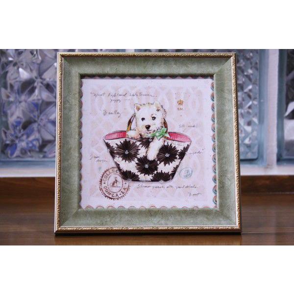 アートフレーム ウエスト・ハイランド・ホワイト・テリア/ウエスティ