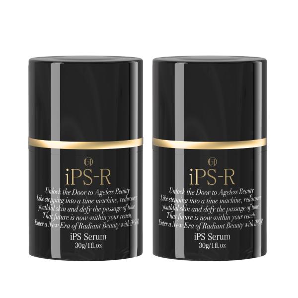 iPS美容液 iPS-R 美容液 ジェル セラムiP iPS培養エキス バラプラセンタ ベビーコラーゲン ヒアルロン酸 セラミド  スキンケア ハリ 透明感 2本セット