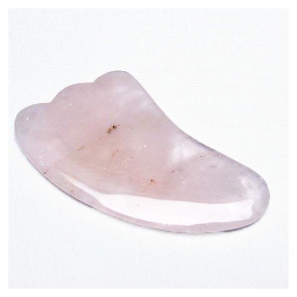 ■商品名：ローズクォーツフェイスマッサージプレート ■商品ID：t197-910 ■商品重量：約 47g ■商品サイズ：  高約:94mm   横約:52mm  厚約:6mm