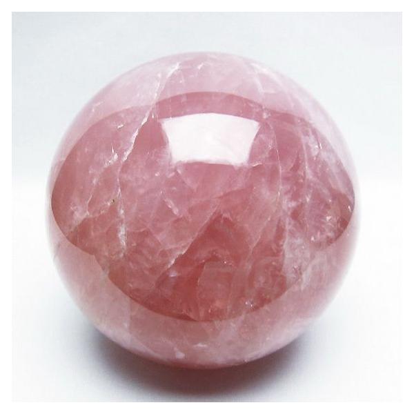 3.2Kg ローズクォーツ 丸玉 130mm t456-13131 : 銀座東道 天然石