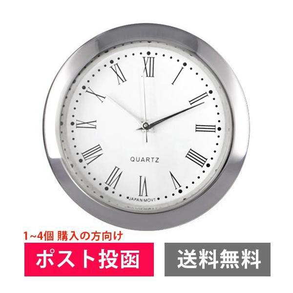 はめ込み式のミニクロックお客様お手持ちの素材と組み合わせて使用できる時計パーツになります。◆商品品番：NKWS-124◆文字板白色、ローマ数字、ゴムパッキン付き◆モニター電池付（SR621SW,SR626SWに対応した電池ホルダーです。）※...