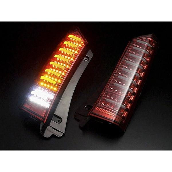 （廃盤）CLEAR WORLD（クリアワールド）　チューブフルＬＥＤテールランプ TYPE2　インナーレッド/クリアレンズ　 N-BOX（JF1・JF2）　11/12〜17/09  :clearworld-tubefullledtail-redclear-nbox-CTH-53-1:カー用品流通センター