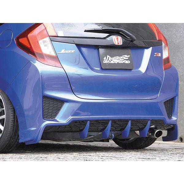 Mac マック Msports フィット Gk3 Gk4 Gk5 Gk6 リアバンパースポイラー 未塗装 Mac Msports Gk3 Rearbumper カー用品流通センター 通販 Yahoo ショッピング