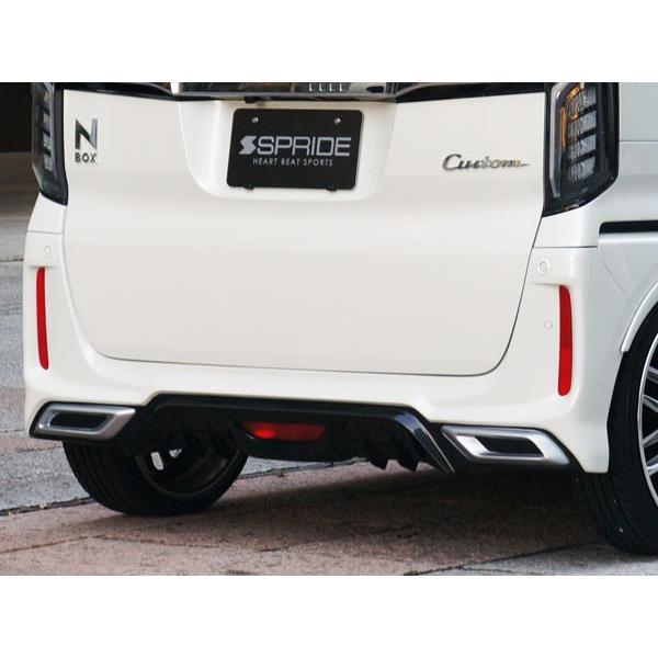 Spride エスプライド N Boxカスタム Jf3 Jf4 リアバンパー 未塗装 Spride Nboxcustom Jf3 Rearbumper Paintless カー用品流通センター 通販 Yahoo ショッピング