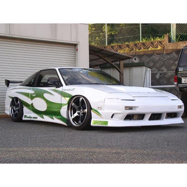 廃盤）URAS（ユーラス） N+ 180SX（S13） エアロ3点（FRP/未塗装 