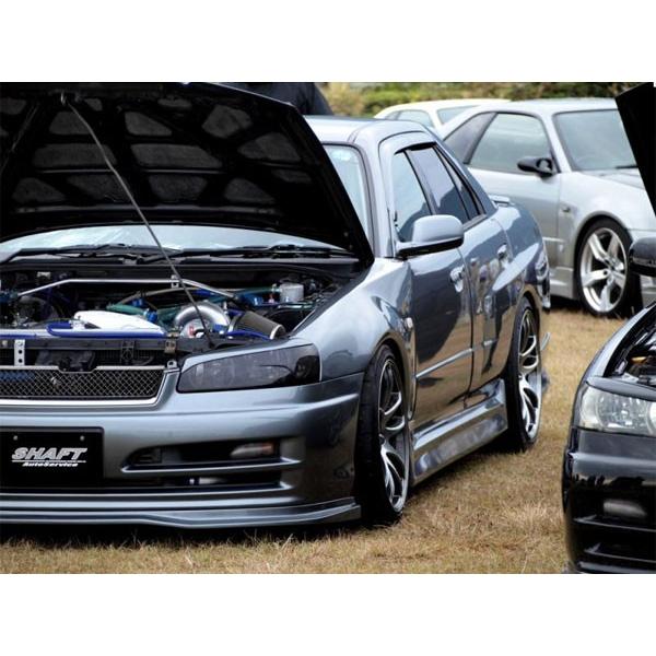 Uras ユーラス スカイライン4ドア R34 専用タイプrリアワイドフェンダー クォーター部単品 スカイライン4ドア R34 Uras R34skyline4dr Typerfender 4 カー用品流通センター 通販 Yahoo ショッピング