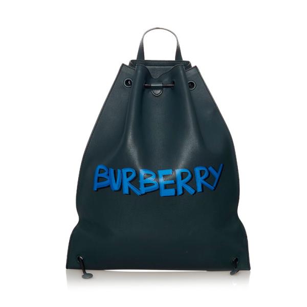 BURBERRY（バーバリー） ノバチェック グラフィティ ロゴ ハンドバッグ