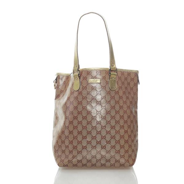 GUCCI（グッチ） GGクリスタル ハンドバッグ トートバッグ 189896