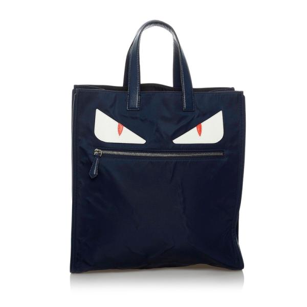 Fendi フェンディ ボストンバッグ 注意あり‼︎ ナイロン　大容量 FENDI（フェンディ） バッグバグズ モンスター トートバッグ 7VA367