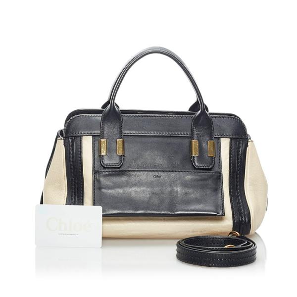 【お値下げしました】クロエ　アリス　ハンドバック Chloe（クロエ) アリス 2WAY バイカラー バッグ