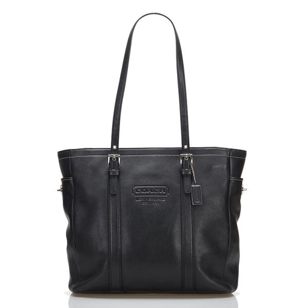 【美品✨】コーチ トートバッグ 肩掛け ビジネス レザー 本革 黒 23248 コーチ COACH 23248 レザー トートバッグ ビジネスバッグ 大容量