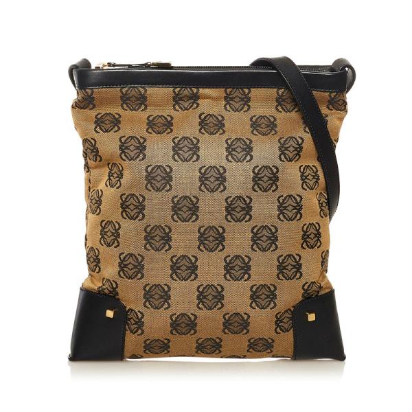 LOEWE ロエベ　アナグラムキャンバス　ショルダーバッグ ginzaparis2_1-0076649
