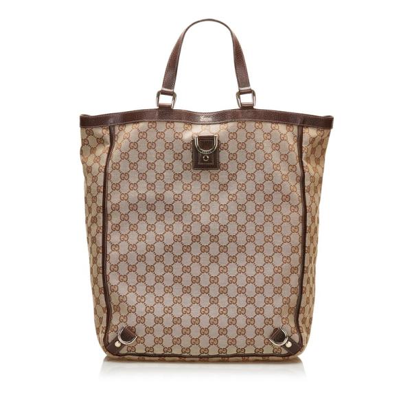 GUCCI ベージュ キャンバス ハンドバッグ グッチ GUCCI ハンドバッグ チルドレンズ GGキャンバス ベージュ
