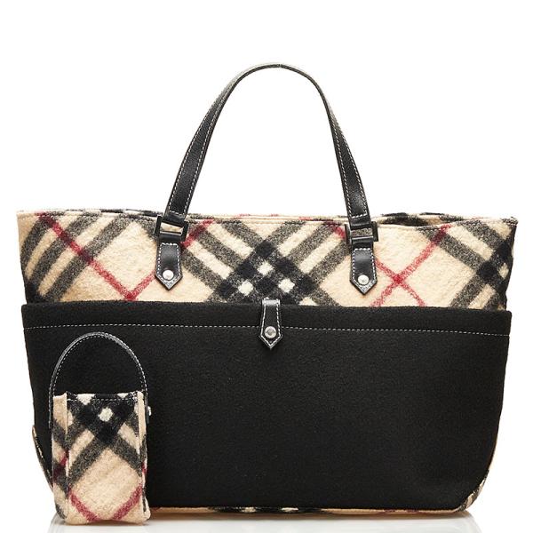 BURBERRY バーバリー ノバチェック ハンドバッグ トートバッグ