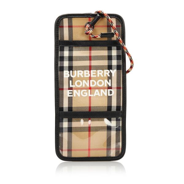 美品✨　BURBERRY　マネークリップ　ノバチェック　レザー　ロゴ型押し Amazon.co.jp: [BURBERRY] [バーバリー] マネークリップ 2つ折り