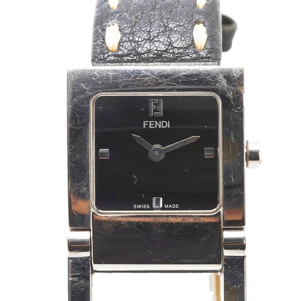 FENDI フェンディ 腕時計 5200L クオーツ ブラック文字盤 FENDI フェンディ 腕時計 5200L クオーツ ブラック文字盤