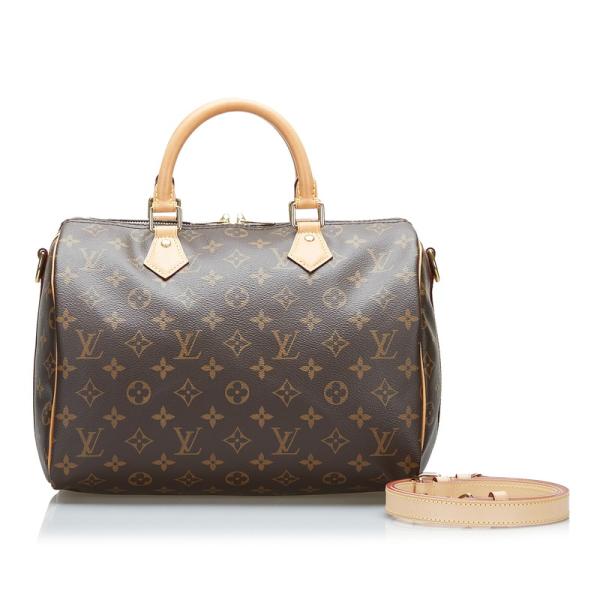 LOUIS VUITTON ルイ ヴィトン モノグラム スピーディ30 バンドリエール