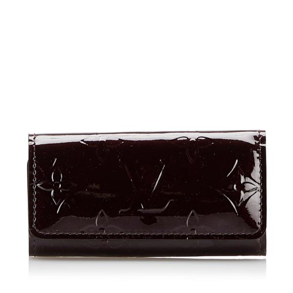 【超美品】ルイヴィトン  ヴェルニ ミュルティクレ4 キーケース M93517 LOUIS VUITTON ルイ ヴィトン モノグラム ヴェルニ