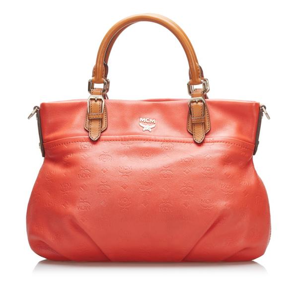 エム シー エム ヴィセトス ロゴグラム ハンドバッグ ショルダーバッグ