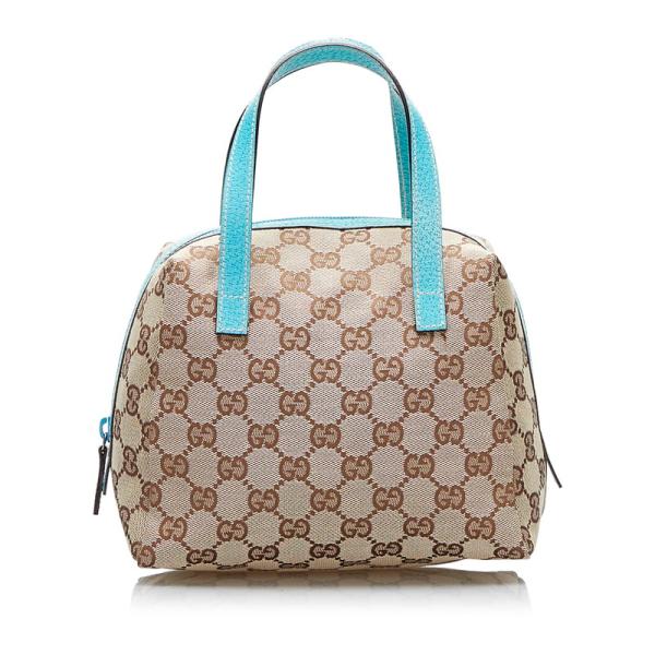 GUCCI（グッチ） GGキャンバス ハンドバッグ ミニハンドバッグ 124542