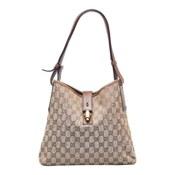 Gucci ベージュ ハンドバッグ　ニュージャッキー　GGスプリーム ginzaparis2_1-0113993