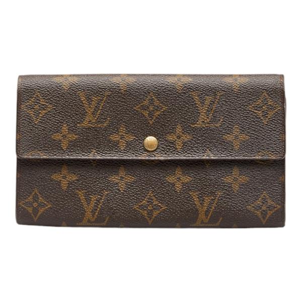 ルイヴィトン モノグラム ポシェット ポルトモネ クレディ M61725 長財布 LOUIS VUITTON（ルイ・ヴィトン） ルイ ヴィトン モノグラム