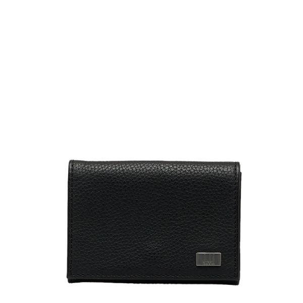 未使用品】dunhill 名刺入れ 黒 レザー Dunhill - ダンヒル dunhill
