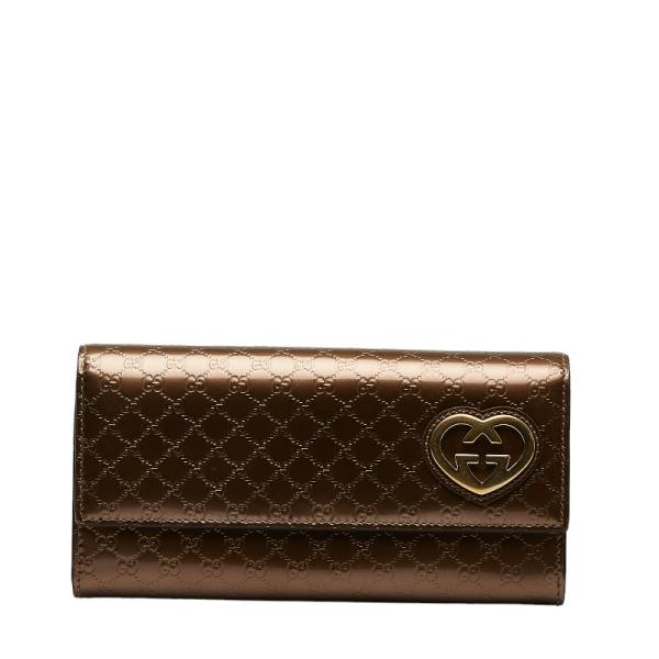 美品 GUCCI 長財布 ハート ラブリー グッチシマ 245728 グッチ 財布 GUCCI 長財布 ハート ラブリー グッチシマ 245728