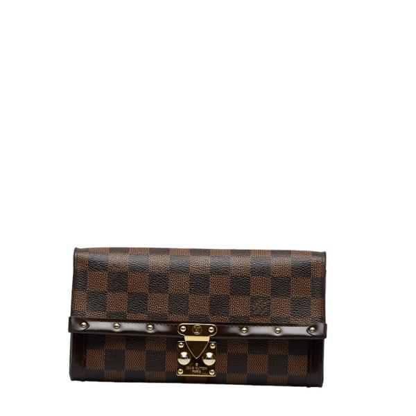 ルイヴィトン ポルトフォイユ サラ ダミエ エベヌ 長財布、 箱 布付き❣️ LOUIS VUITTON（ルイ・ヴィトン） ルイ ヴィトン ダミエ エベヌ