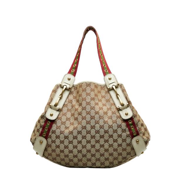 GUCCI グッチ GGキャンバス トートバッグ 144186 ベージュ