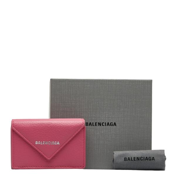 BALENCIAGA（バレンシアガ） ペーパーミニウォレット 三つ折り財布
