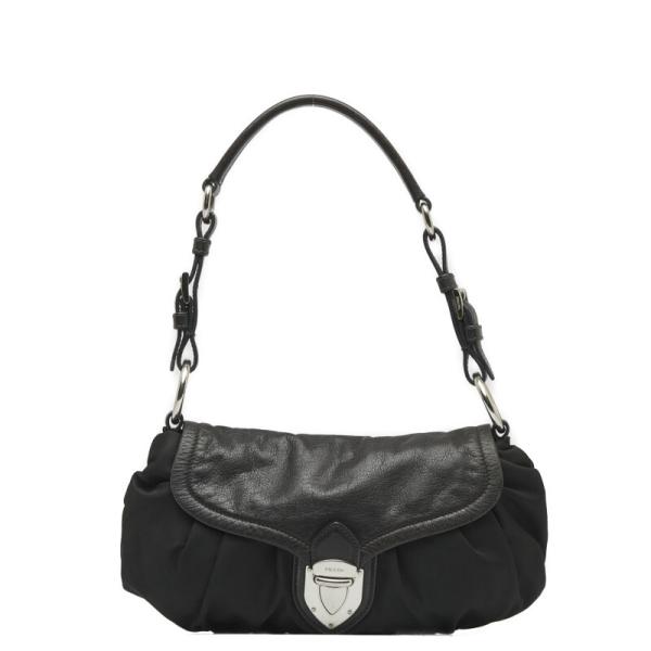 PRADA プラダ バッファロー シルバー金具 ハンドバッグ ワンショルダー 