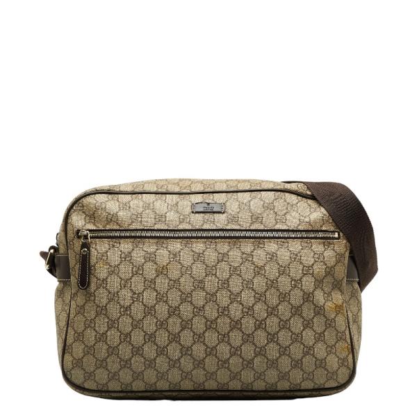 GUCCI（グッチ） GGスプリーム 斜め掛け ショルダーバッグ 211017