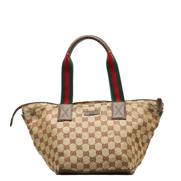 GUCCI（グッチ） GGキャンバス トートバッグ 131228 ブラウン