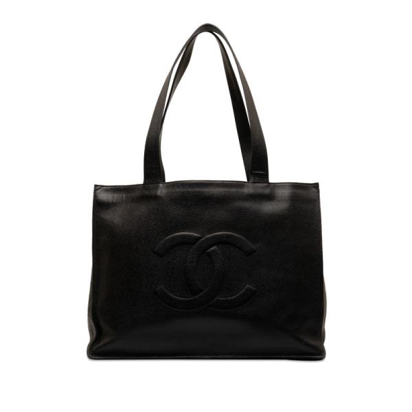 CHANEL シャネル ココマーク ハンドバッグ トートバッグ 不鮮明 