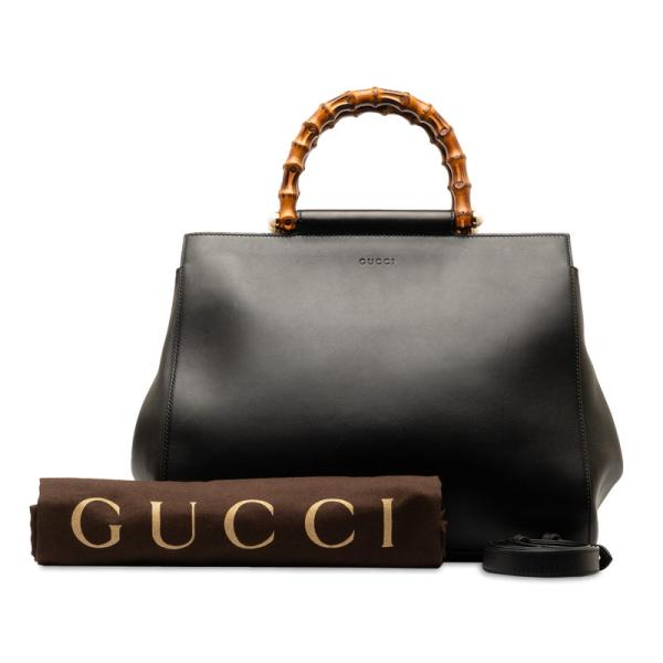 GUCCI グッチ ハンドバッグ バンブー レザー フォーマル 肩掛け GUCCI グッチ バンブー ハンドバッグ ショルダーバッグ 2WAY