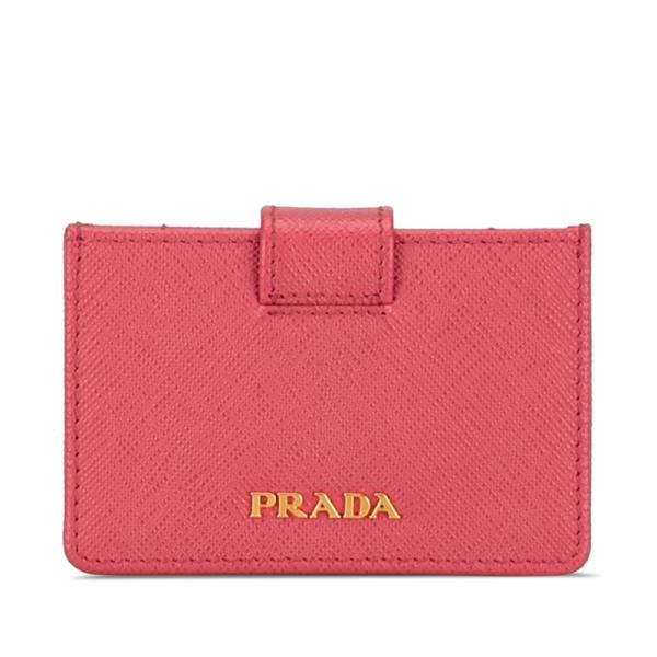 【PRADA】サフィアーノ黒・ピンク（パスケース未使用）正規店購入証明あり ginzaparis2_1-0154726
