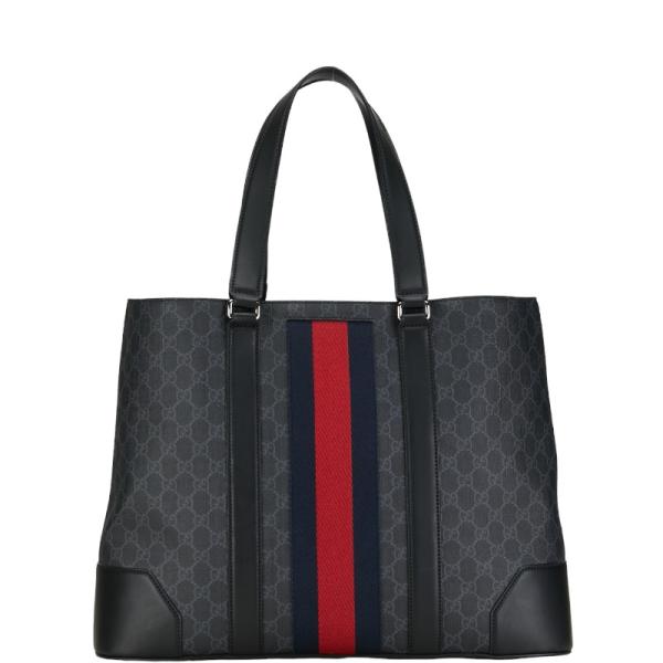 GUCCI（グッチ） GGスプリーム シェリーライン トートバッグ